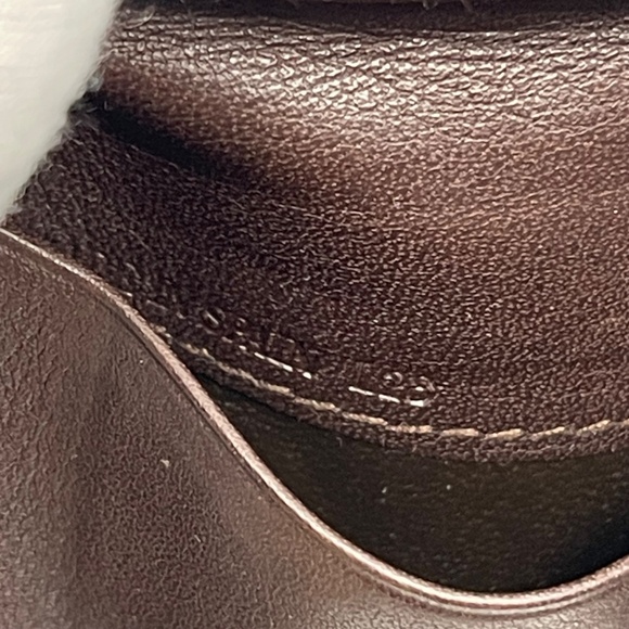 Loewe Leather Card Wallet - Dark Brown - Pre-owned - Picture 12 of 12